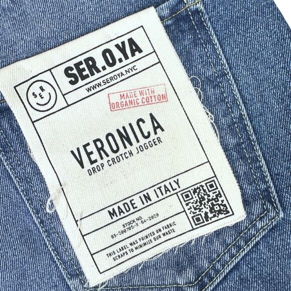 SER.O.YA Veronica Drop Crotch Joggers - SR03-4047 - Size 27 - Tahoe - Picture 9 of 9